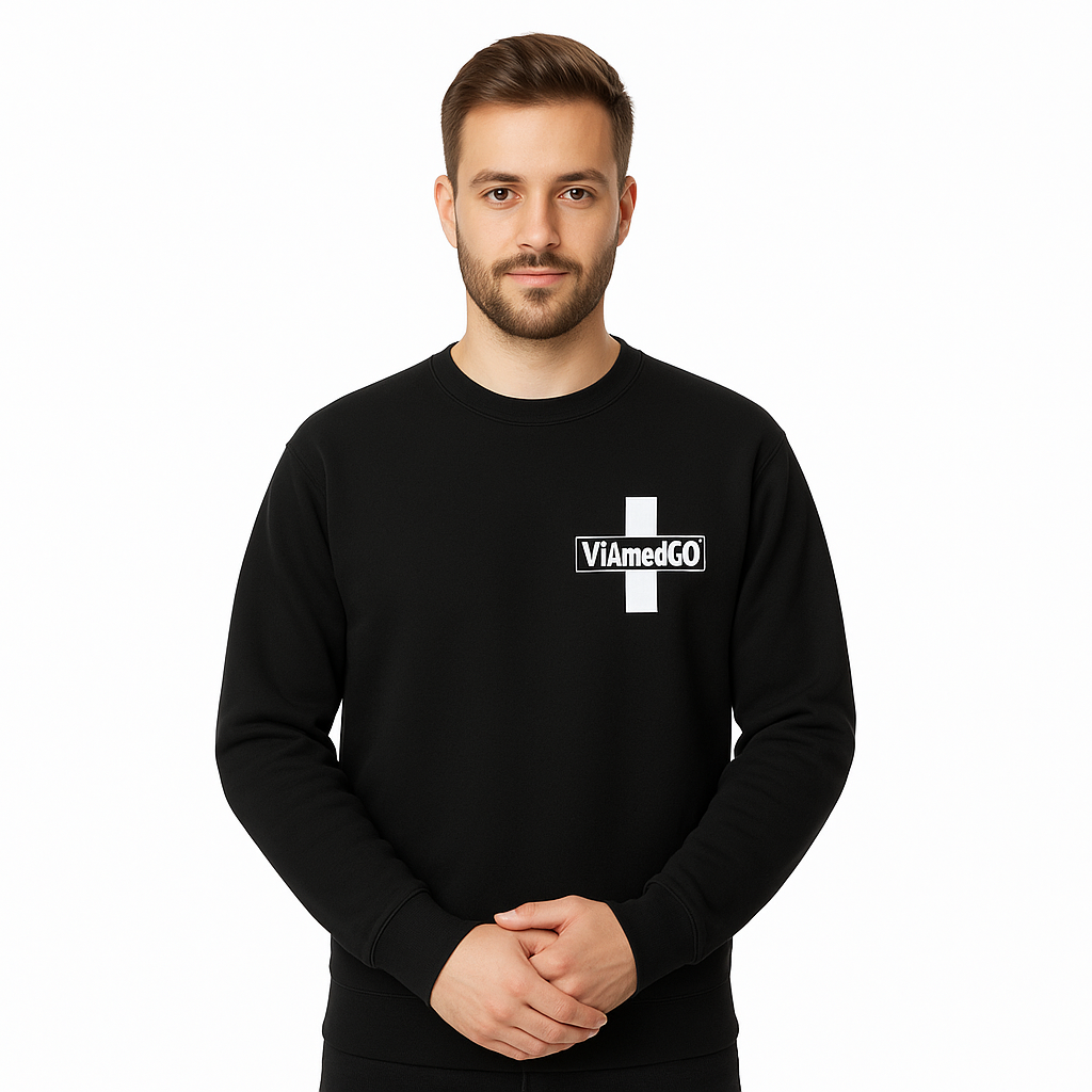 ViamedGO Sweatshirt – Für Büro & Disponenten