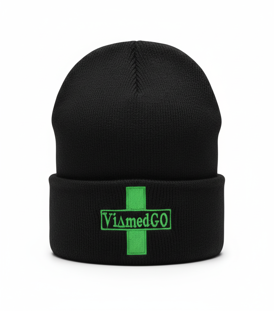 ViamedGO Mütze – Klassisches Design mit Logostickerei