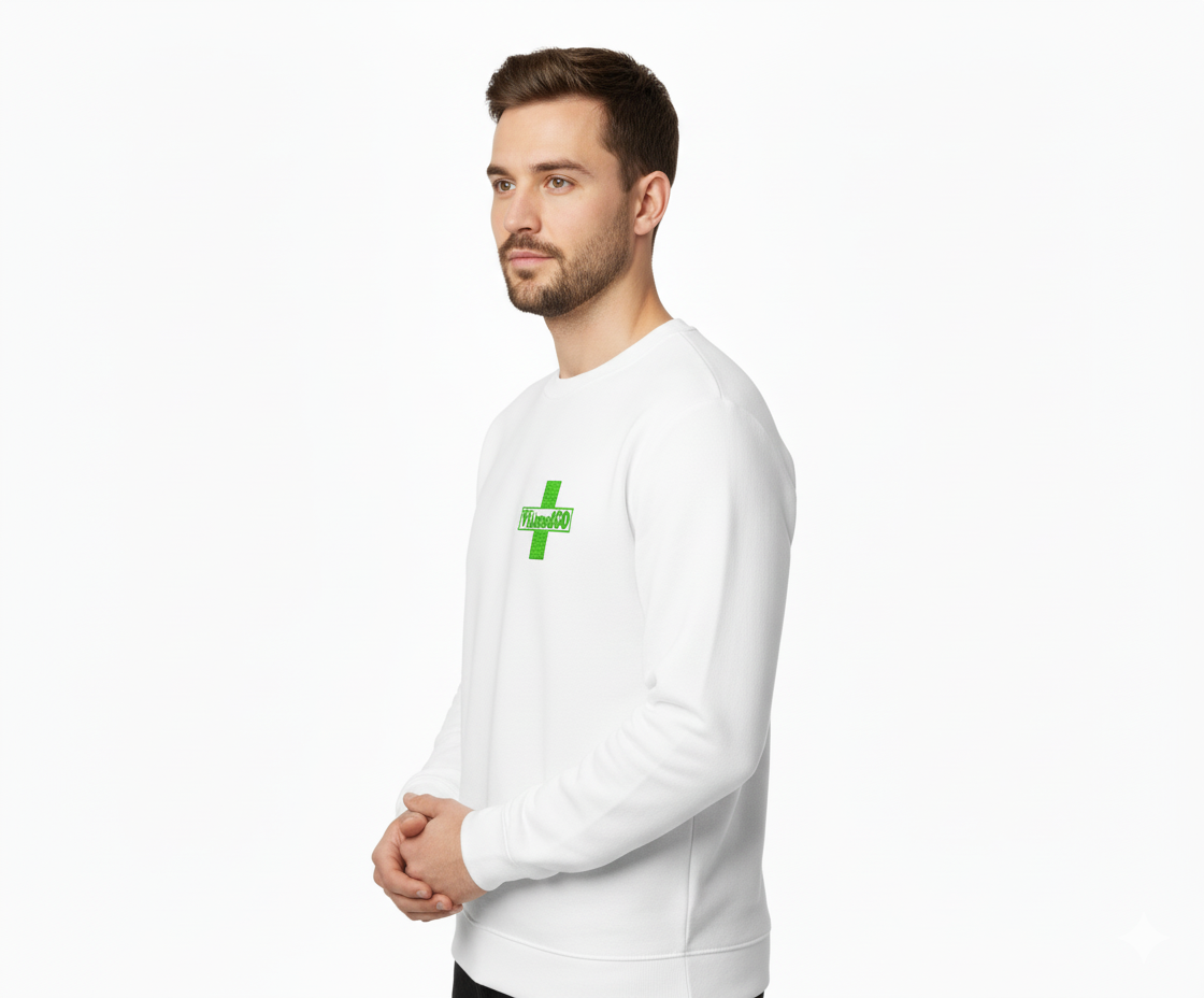 ViamedGO Sweatshirt mit Logo – Bequem, Stylisch & Vielseitig
