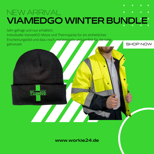 ViamedGO Winter-Bundle: Thermojacke & Mütze